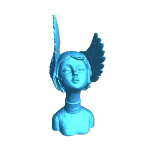 Girl with wings