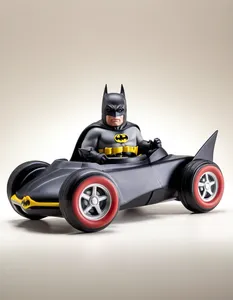 Caped Crusader Racer - The Batmobile Driver
