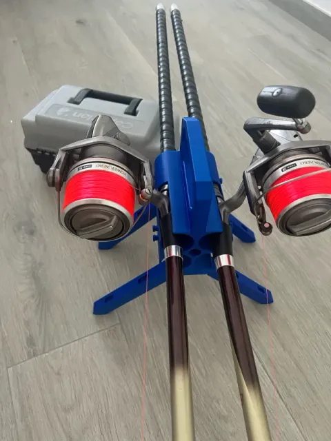 Fishing Rod Transport Stand with Folding Legs and Gear Hook — Фото 8 из 9