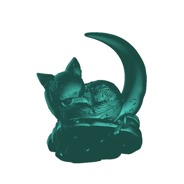 Sleeping Fox on the Moon — Image 3 of 4