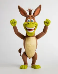 Shrek's Sidekick - The Enthusiastic Donkey