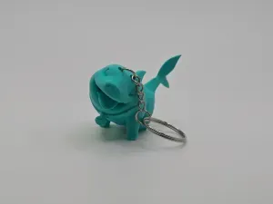 Jeff the Land Shark Figure Keychain (Remix)