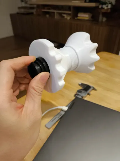 Creality Spool Holder Upgrade with Adjustable Hole Size — Image 9 of 9