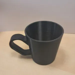 Cup holder with handle.