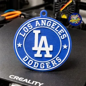 LA Dodgers Logo Keychain (3 colors)