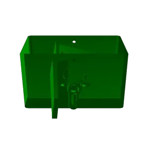 Dancing Skeleton for Aquarium Aeration