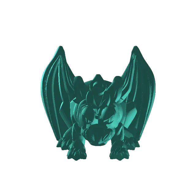 Mini Gargoyle Keychain (Remix) — Image 3 of 3