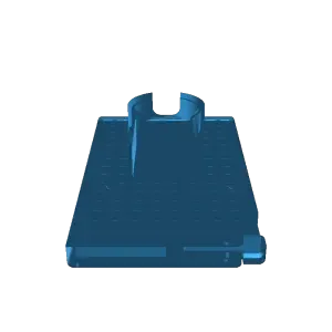Flip Up ID Badge Holder with RSA