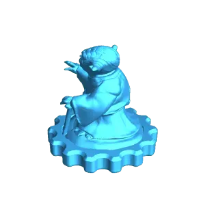 [Ender3Pro: Supports] Extruder Knob: Yoda (Degobah)