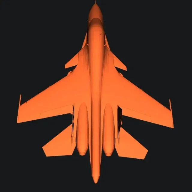 SU-34 Russian Fighter Jet