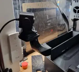 Bin with nebula cam mount - removable