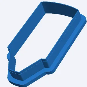 Pencil cookie cutter