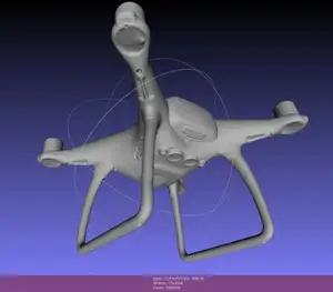 dji phantom 4 drone body