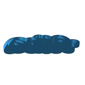 Keychain Name Alba