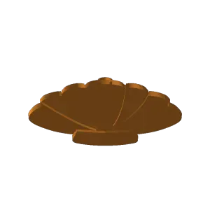 Shell - Keychain v2 (3 sizes)