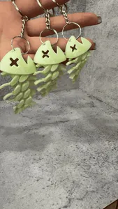 Flexi Fish Keychain