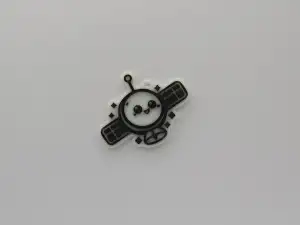 Cute Satellite Keychain #1