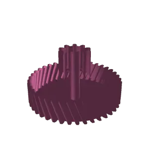 Replacement gear for Spectra commercial paper shredder