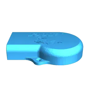 [Ender3Pro] PSU Baffle (Logo)