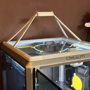 K1 Max Sliding Glass Lid Top Mounted Spool Holder