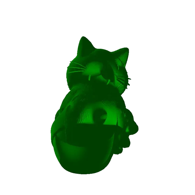 🐱 Cat with Open Mouth Candy Holder — Фото 7 из 8