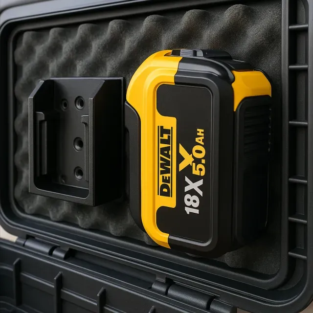 DeWalt Battery Holder Compact Wall Mount DeWalt 20V/18V XR — Image 5 of 9
