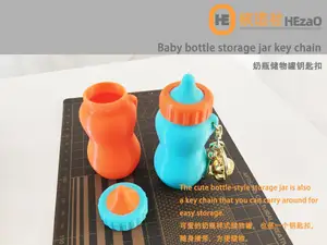 奶瓶罐钥匙扣