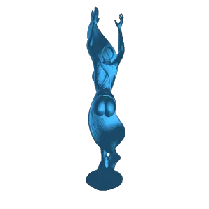 Elegant Abstract Female Sculpture