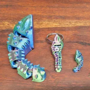 Starfish Arm Fidget Toy, Pendant, Keyring, Necklace