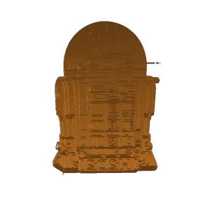 H2D2 H2d Badge (R2D2 Inspired)