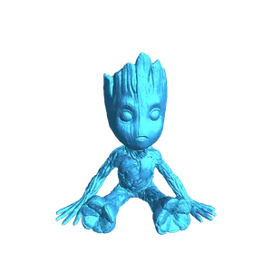 Baby Groot Air Plant Planter by JuliaTruchsess
