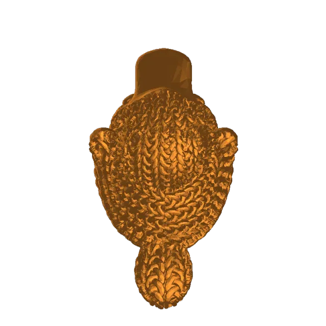 Knitted Cute Platypus – STL & 3MF Files for 3D Printing — Image 6 of 7