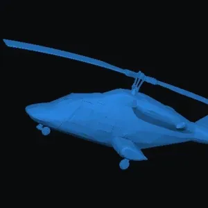 Bell 222 Helicopter