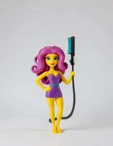 Pop-Star Hair Care: Pink Brush Idol