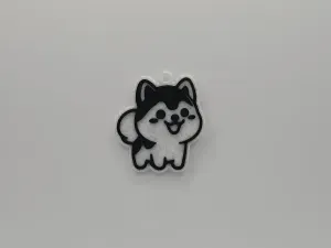 Cute Corgi - Dog Keychain #1