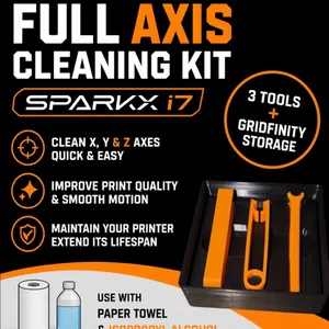 FULL AXIS CLEANING KIT - SparkX i7