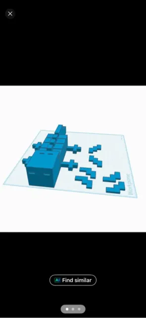 V2 Minecraft Axolotl better Flexi — Фото 2 из 3