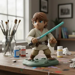 Chibi Luke Skywalker – Luz del Despertar