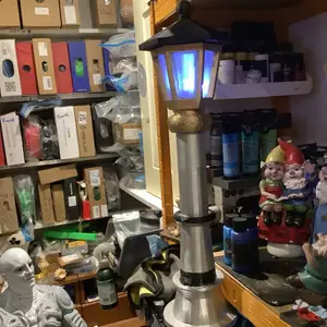 Victorian lamp post  with floor spike