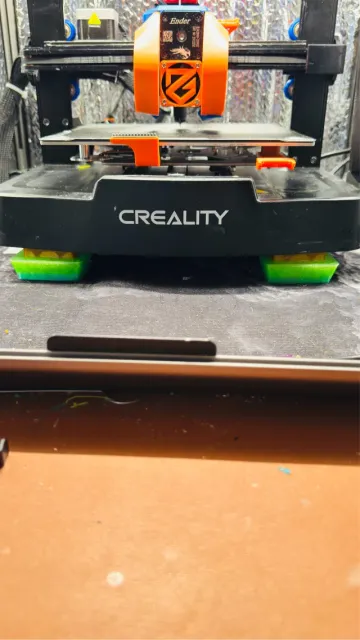 ENDER 3 V3 KE/SE TPU ANTI VIBRATION/DAMPENING FEET — Image 7 of 9