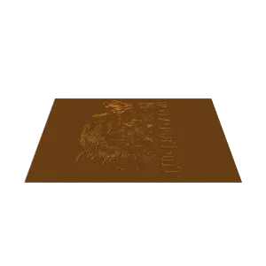 The Predator lion half-face fierce quote art
