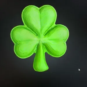 Lucky Shamrock – St. Patrick’s Day 3D Print (CFS-Ready)