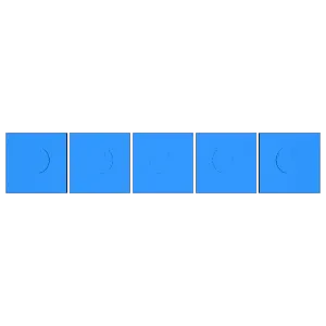 adaptation d'une multiple cible de biathlon