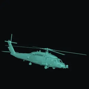 U.S. NAVY SH-60B Seahawk Helicopter