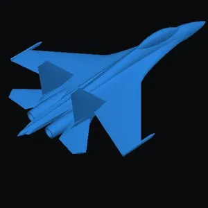 Russian SU-27 Fighter Jet