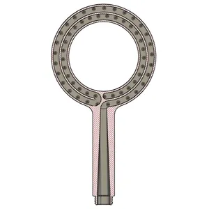 Shower head & mount