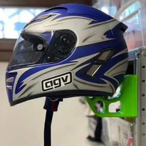 support helmet casco moto