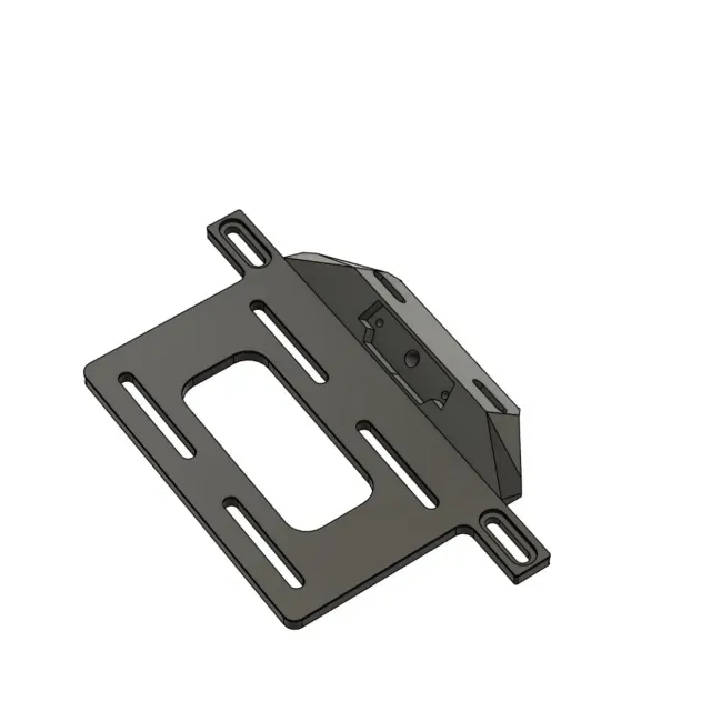 Motorcycle plate holder FZ6