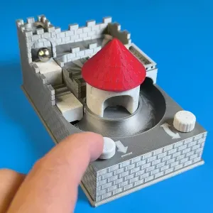 Marble Castle - Desk Fidget Toy Rework