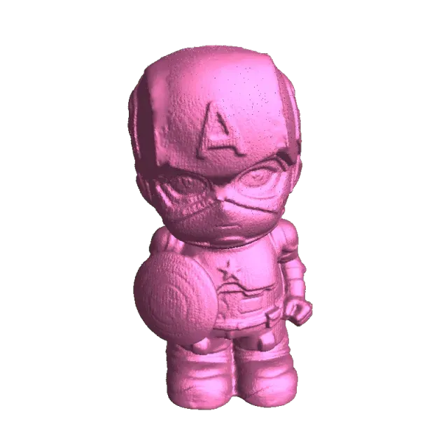 Captain America (generated by Revopoint POP) — Image 4 of 4